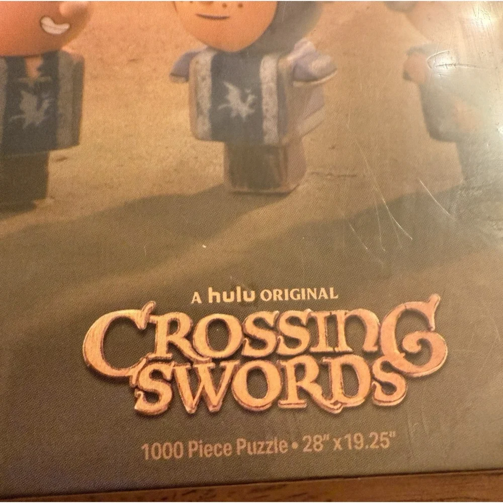 Hulu Crossing Swords Puzzle 1000 Pieces‎ New, Sealed